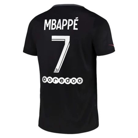 Camisola Paris Saint Germain PSG Kylian Mbappé 7 3ª 2021 2022